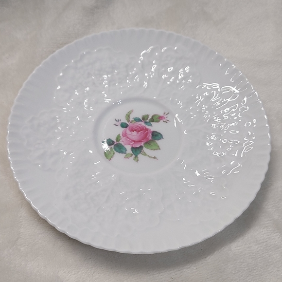 Spode Bridal Rose Bone China Saucer - Picture 4 of 4